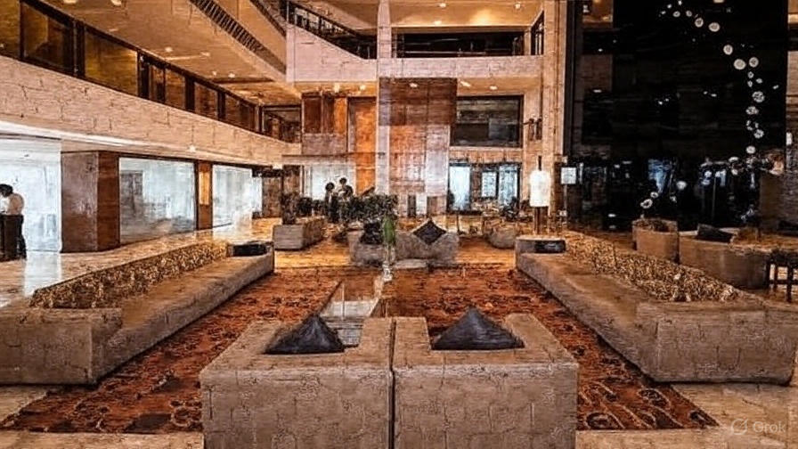 Luxury hotel wellness and spa facilities